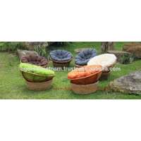 Water hyacinth relax chair, water hyacinth funiture manufacturer Vietnam