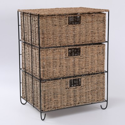 The most popular household seaweed storage cabinets with metal iron frames