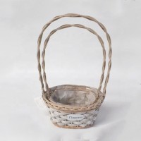 Cheap Oval Wicker Garden Flower Baskets