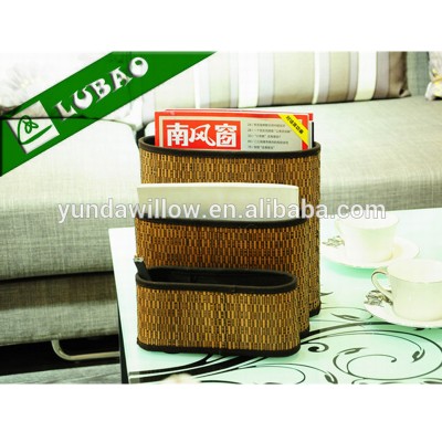 Wholesale Woven Bamboo Boxes Storage Basket Crafts