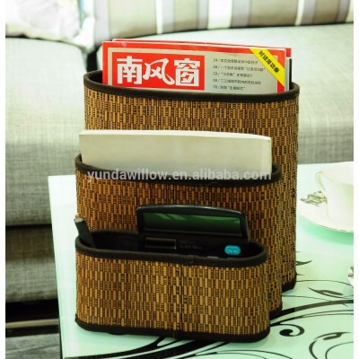 Custom Size Woven Bamboo Box Folding Storage Box