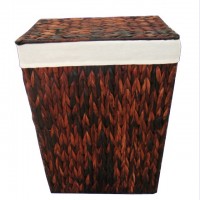 Feature water hyacinth basket Sundries Use and water hyacinth ,Material basket