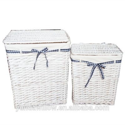 Eco-Friendly Natural Hand-Woven Wicker Laundry Hamper